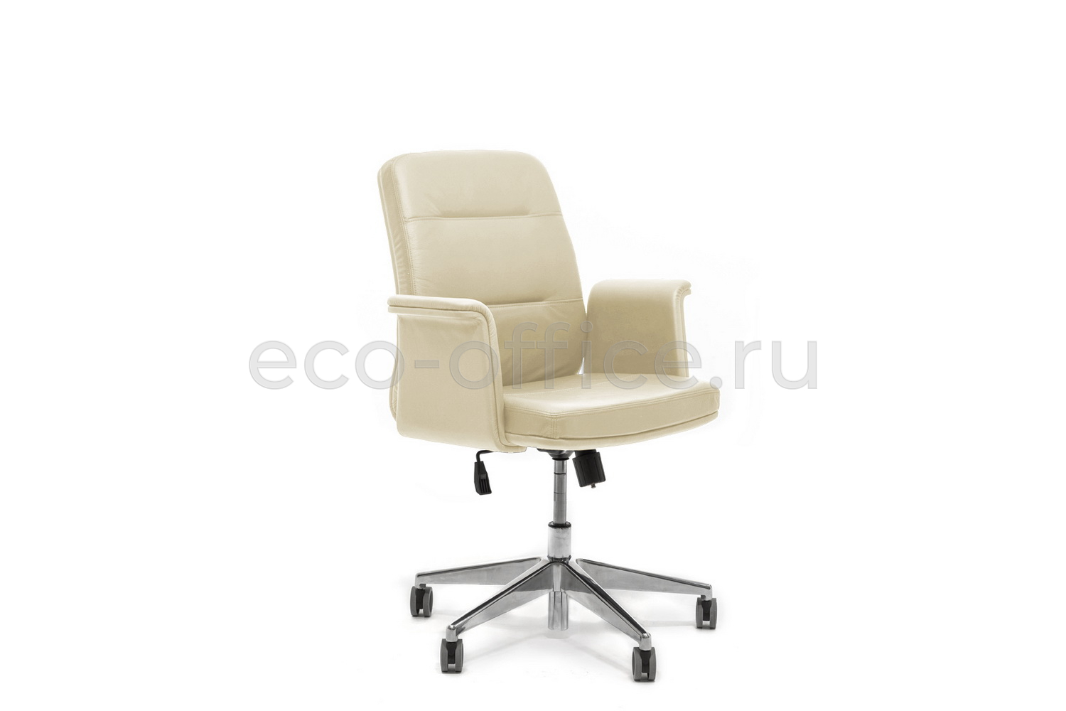 Кресло руководителя Profoffice KARL B Бежевая кожа купить в Севастополе