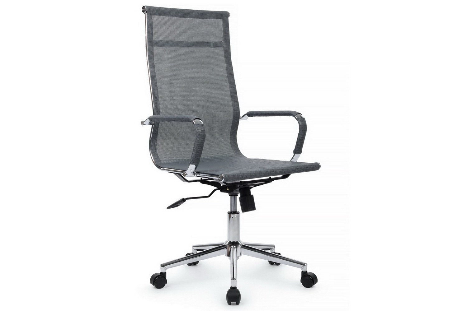 Кресло руководителя RV Chair HUGO 6001-1SE Серая сетка  стоимость