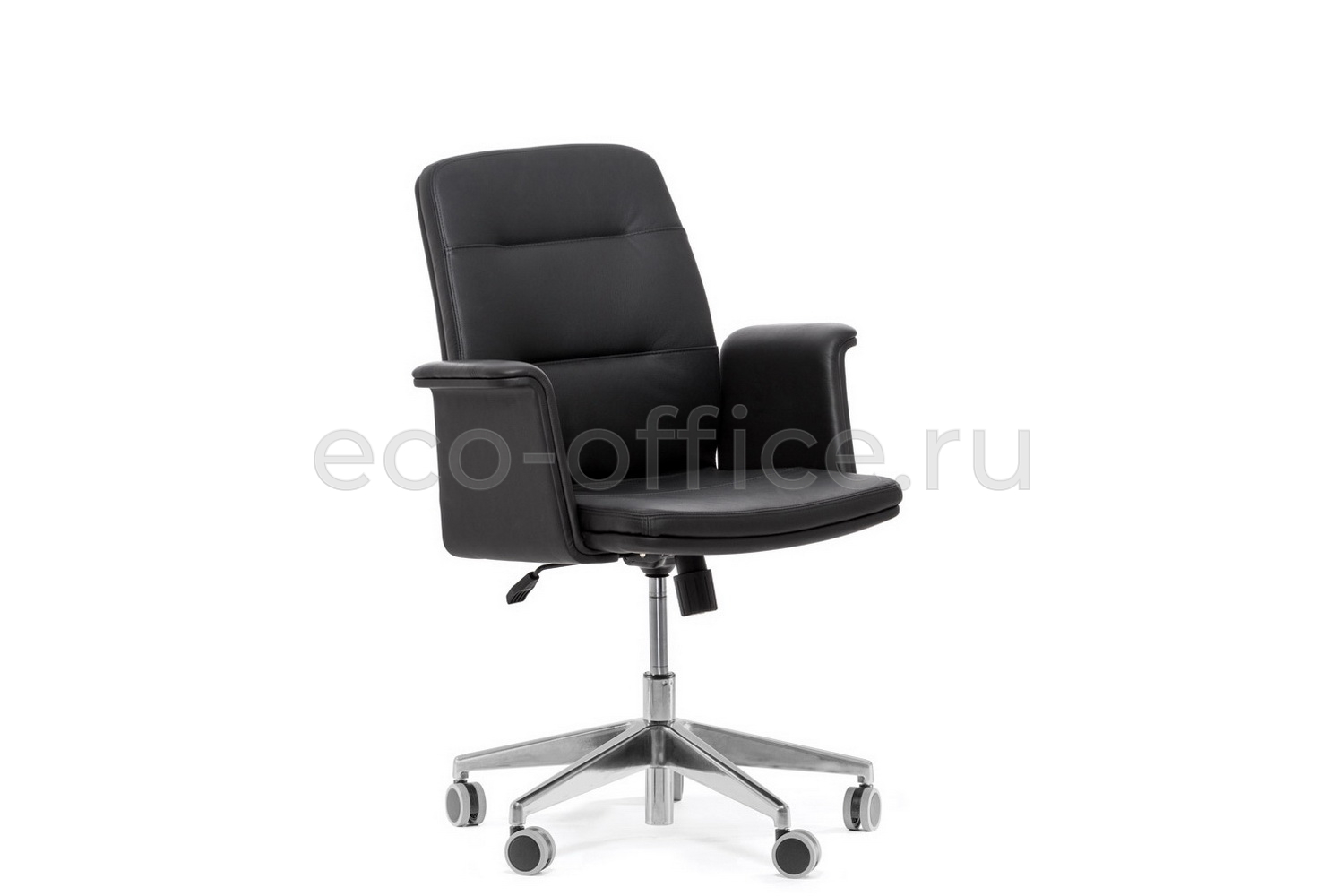 Кресло руководителя Profoffice KARL B Чёрная кожа купить в Севастополе