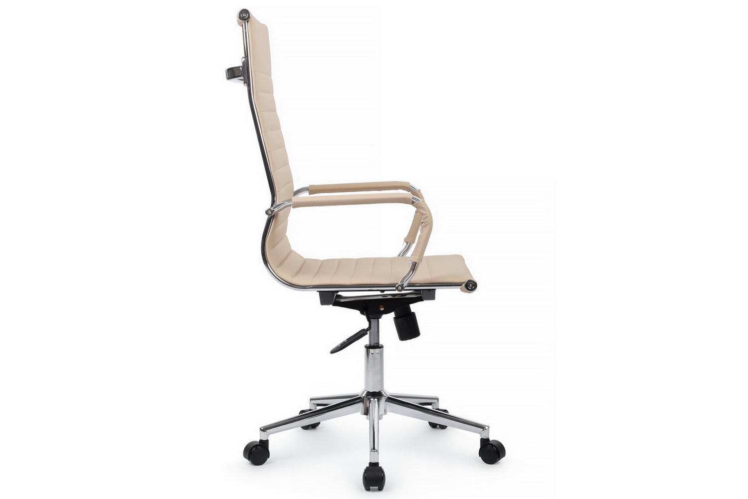 Кресло руководителя RV Chair HUGO 6002-1SE Бежевая экокожа  стоимость
