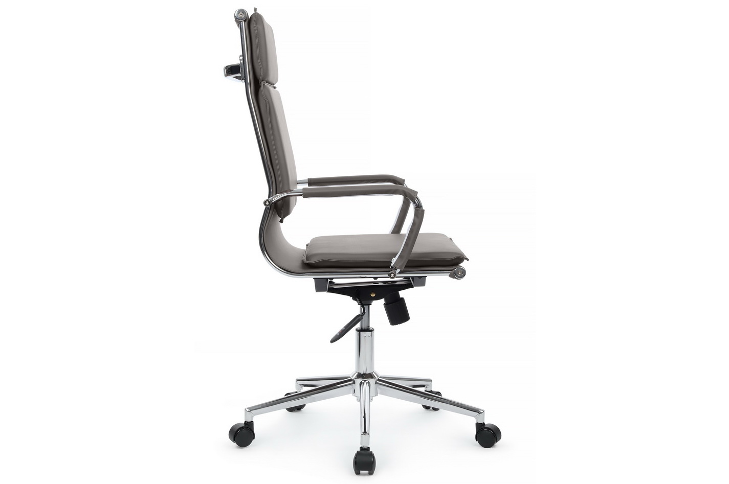Кресло руководителя RV Chair HUGO 6003-1SE Серая экокожа  стоимость