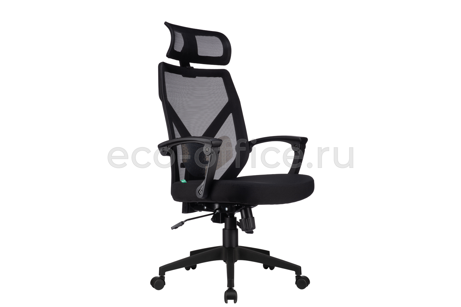 Кресло RV Chair OLIVER W-203 AC Чёрный пластик / Чёрная ткань купить в Севастополе