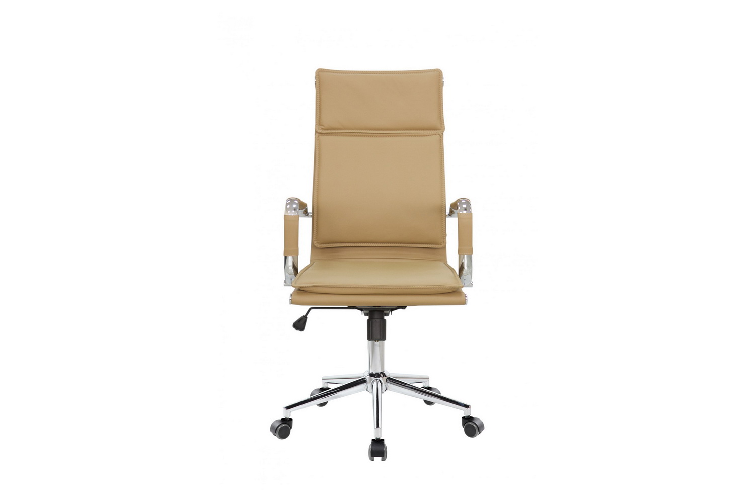 Кресло руководителя RV Chair HUGO 6003-1SEC Бежевая экокожа  стоимость