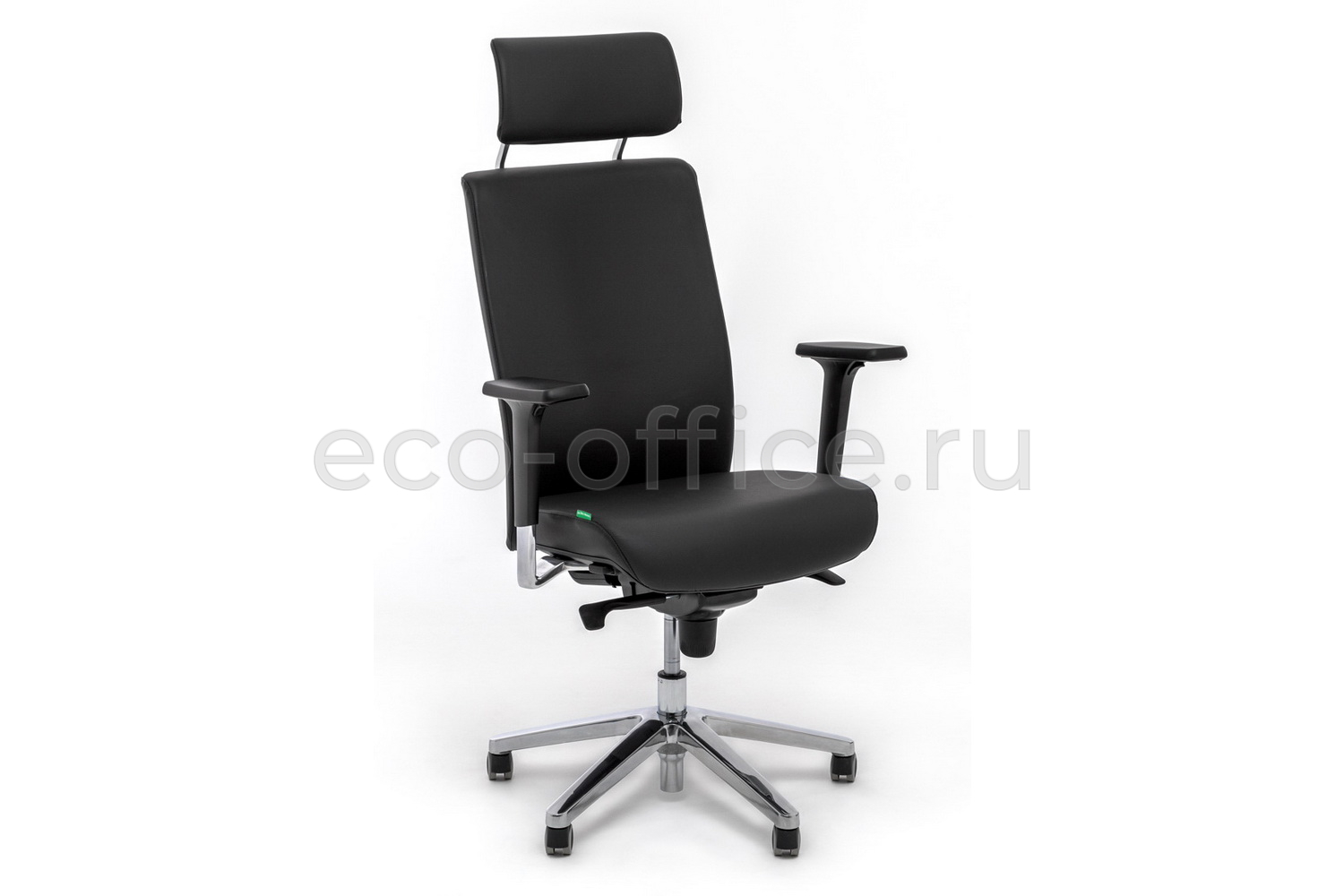 Кресло руководителя Profoffice RONAN S Чёрная кожа купить в Севастополе