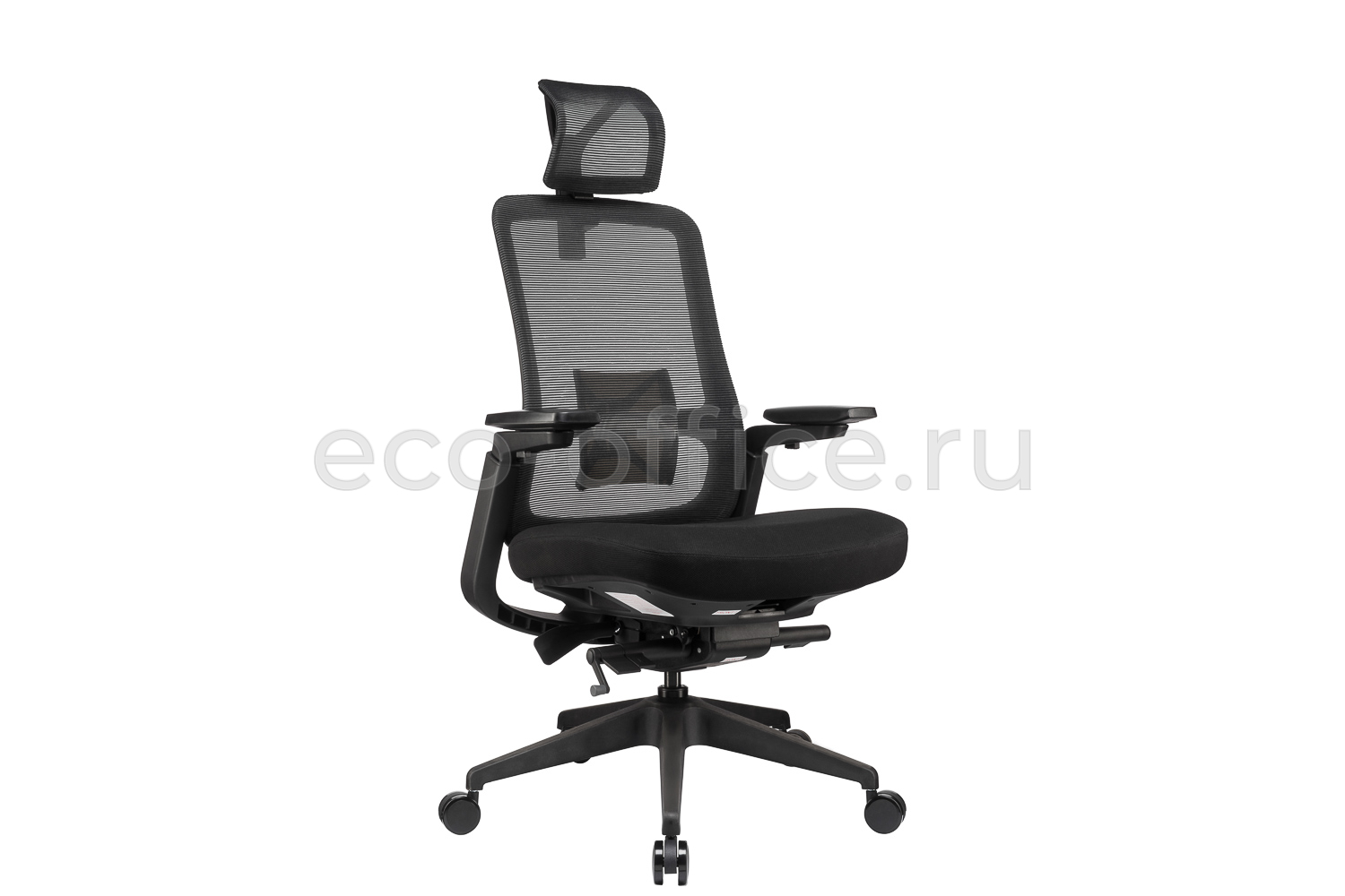 Кресло эргономичное ECO-CHAIR S7 Modern Чёрный купить в Севастополе