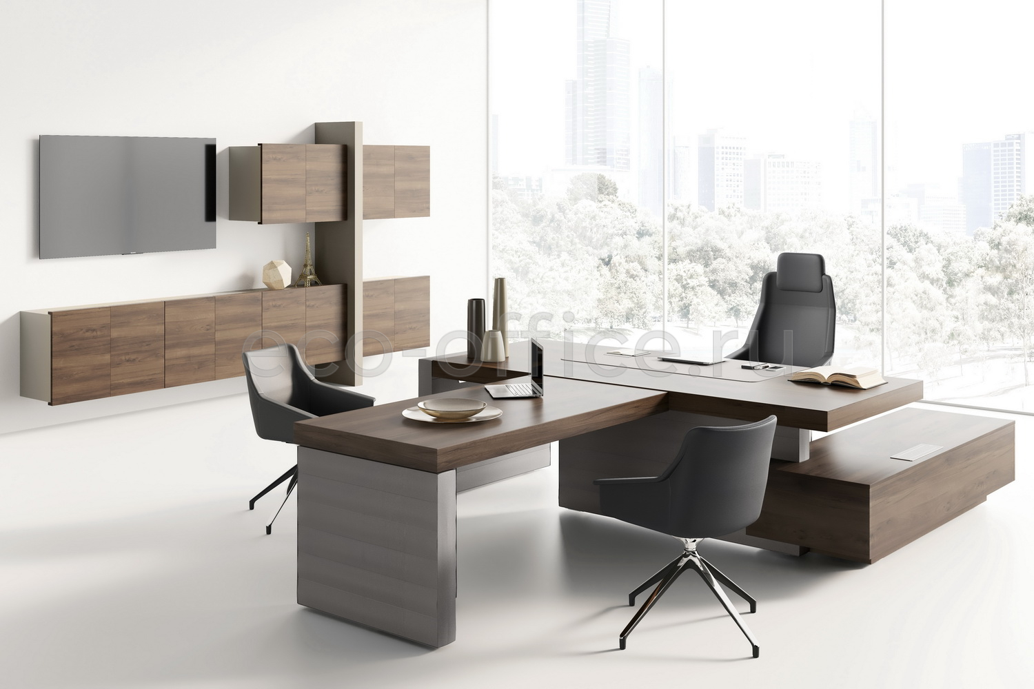 Кабинет руководителя JERA Bali Walnut / Grey  стоимость