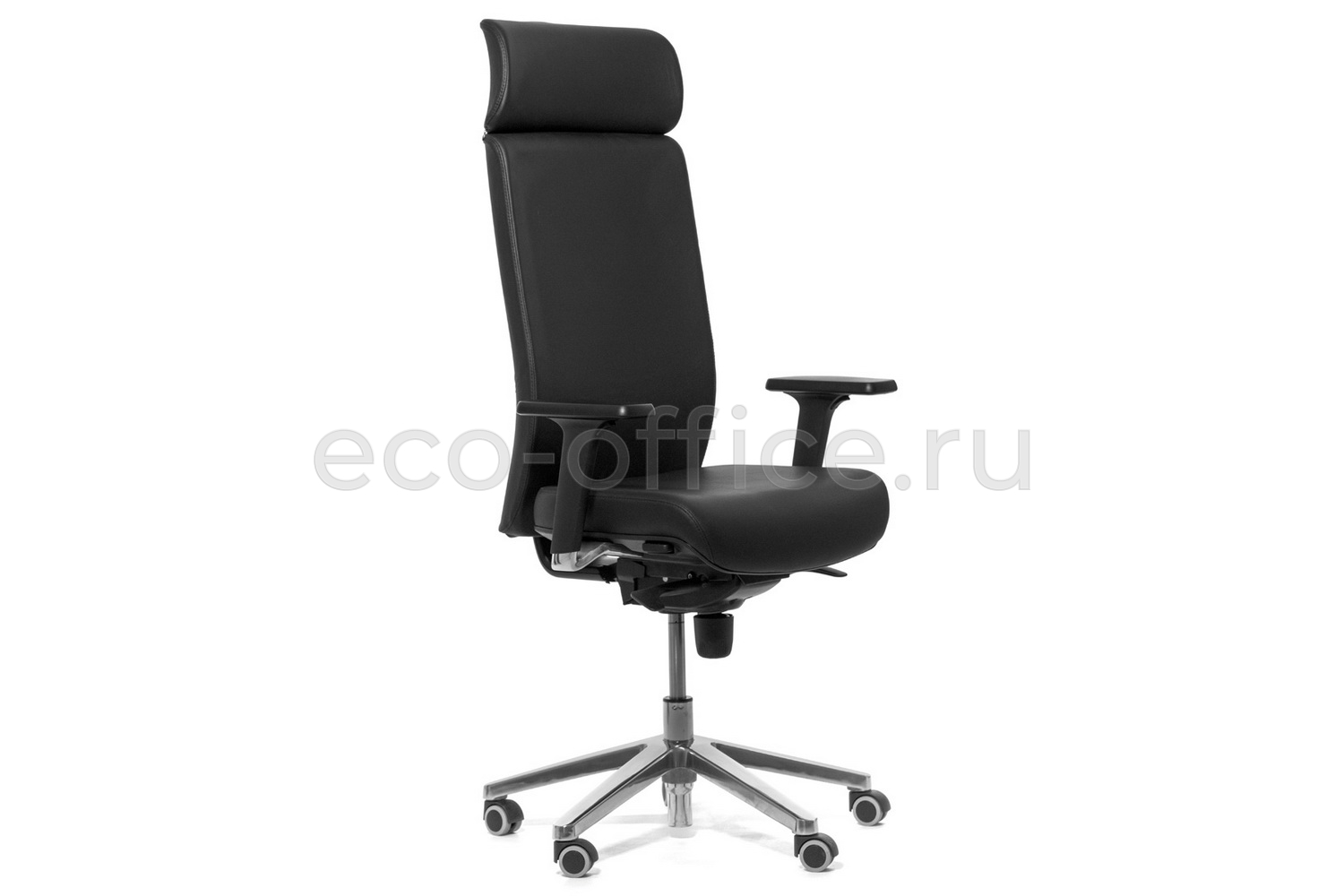 Кресло руководителя Profoffice RONAN W Чёрная кожа купить в Севастополе