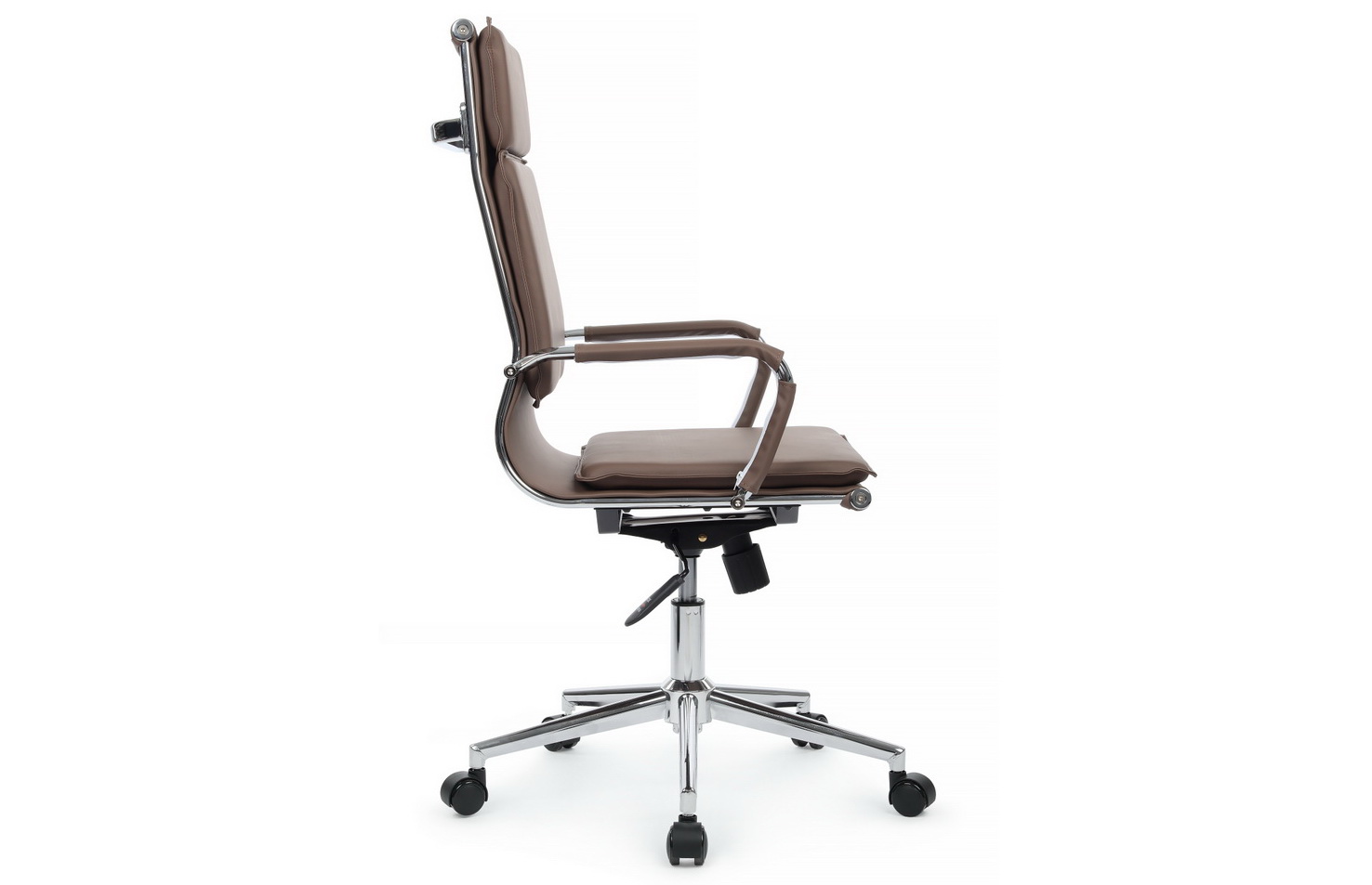 Кресло руководителя RV Chair HUGO 6003-1SE Коричневая экокожа  стоимость