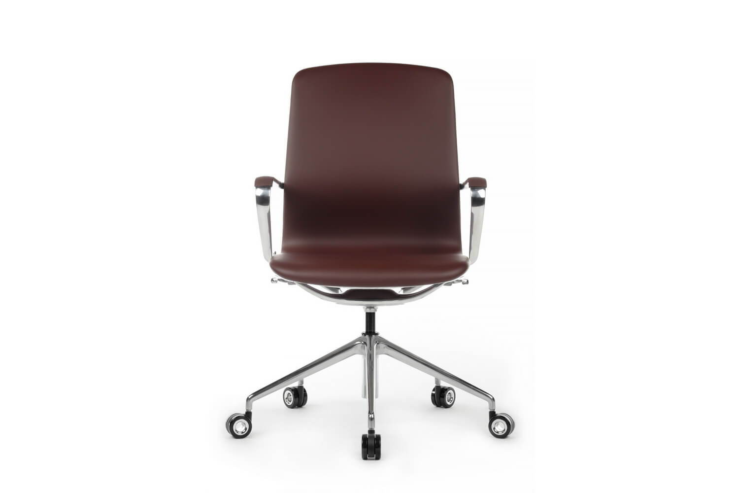 кресло rv design bond fk007-b11-p коричневая экокожа фото