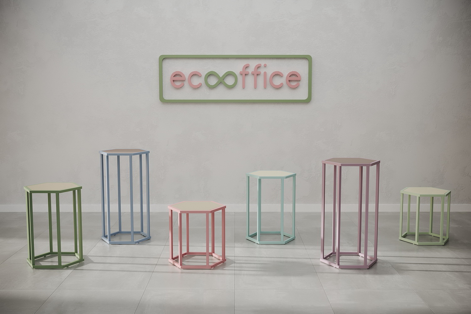 Журнальные столы HEX-450 ColorPastel Сатин / Розовый антик  стоимость