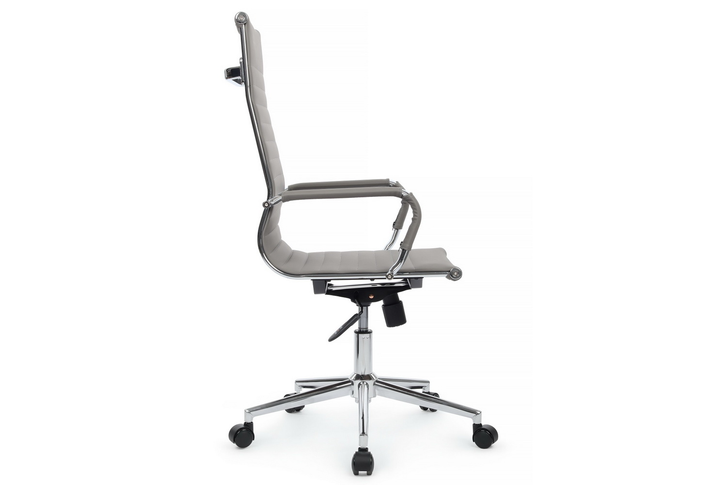 Кресло руководителя RV Chair HUGO 6002-1SE Серая экокожа  стоимость