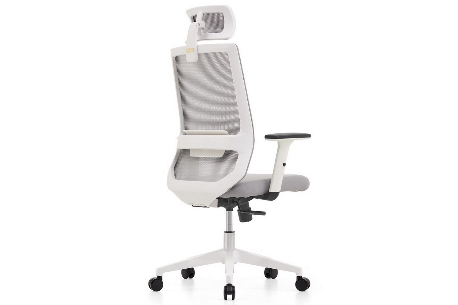 кресло rv chair lid 853a-1-dp3d серая сетка / серая ткань фото