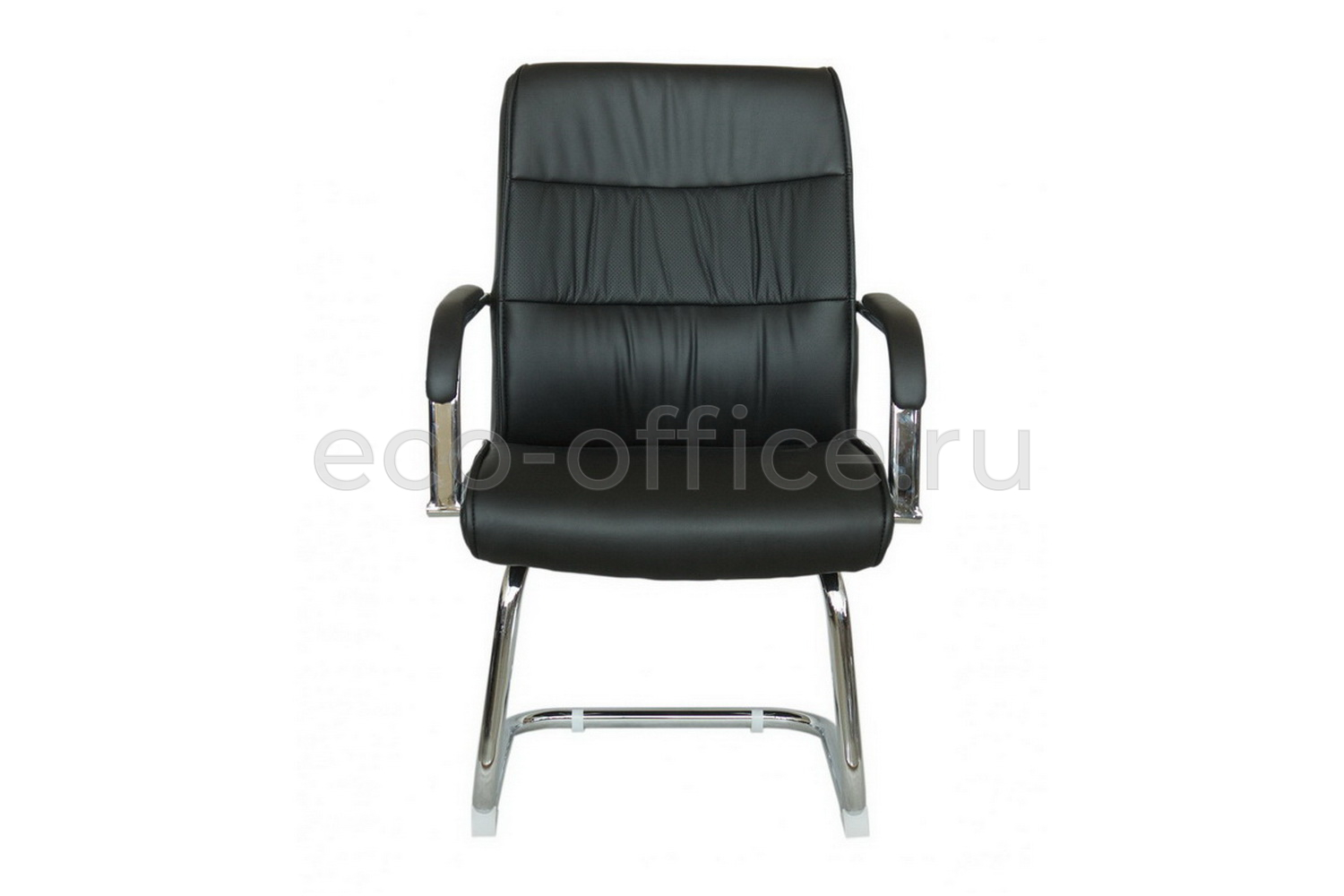 Конференц-кресло RV Chair ATOM 9249-4 Чёрная экокожа  стоимость