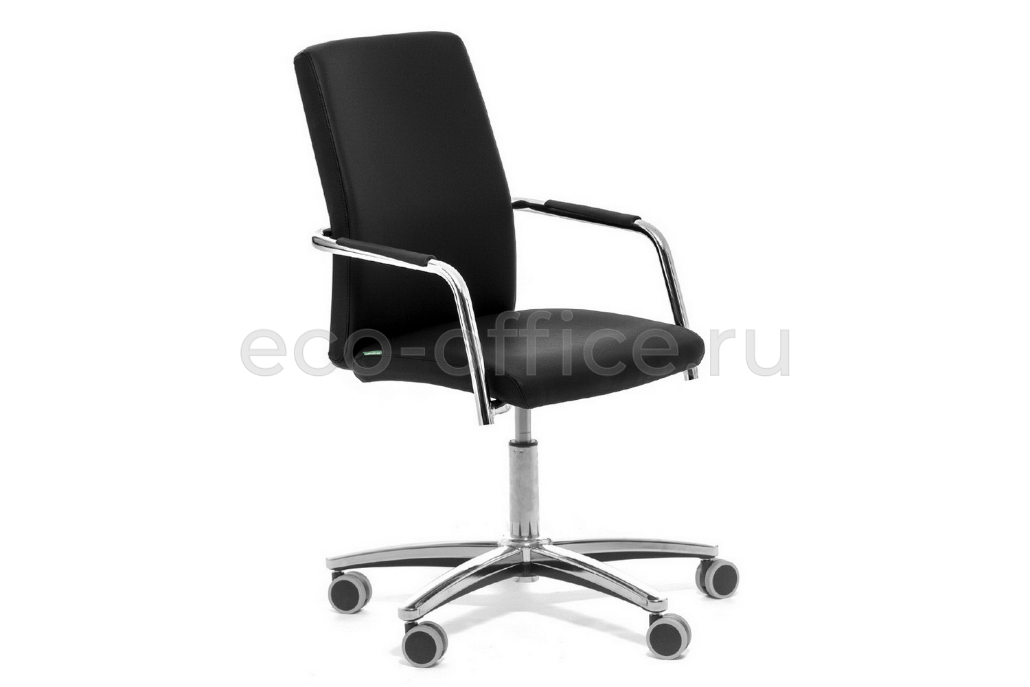 Кресло офисное Profoffice WELL SEAT Чёрная экокожа купить в Севастополе