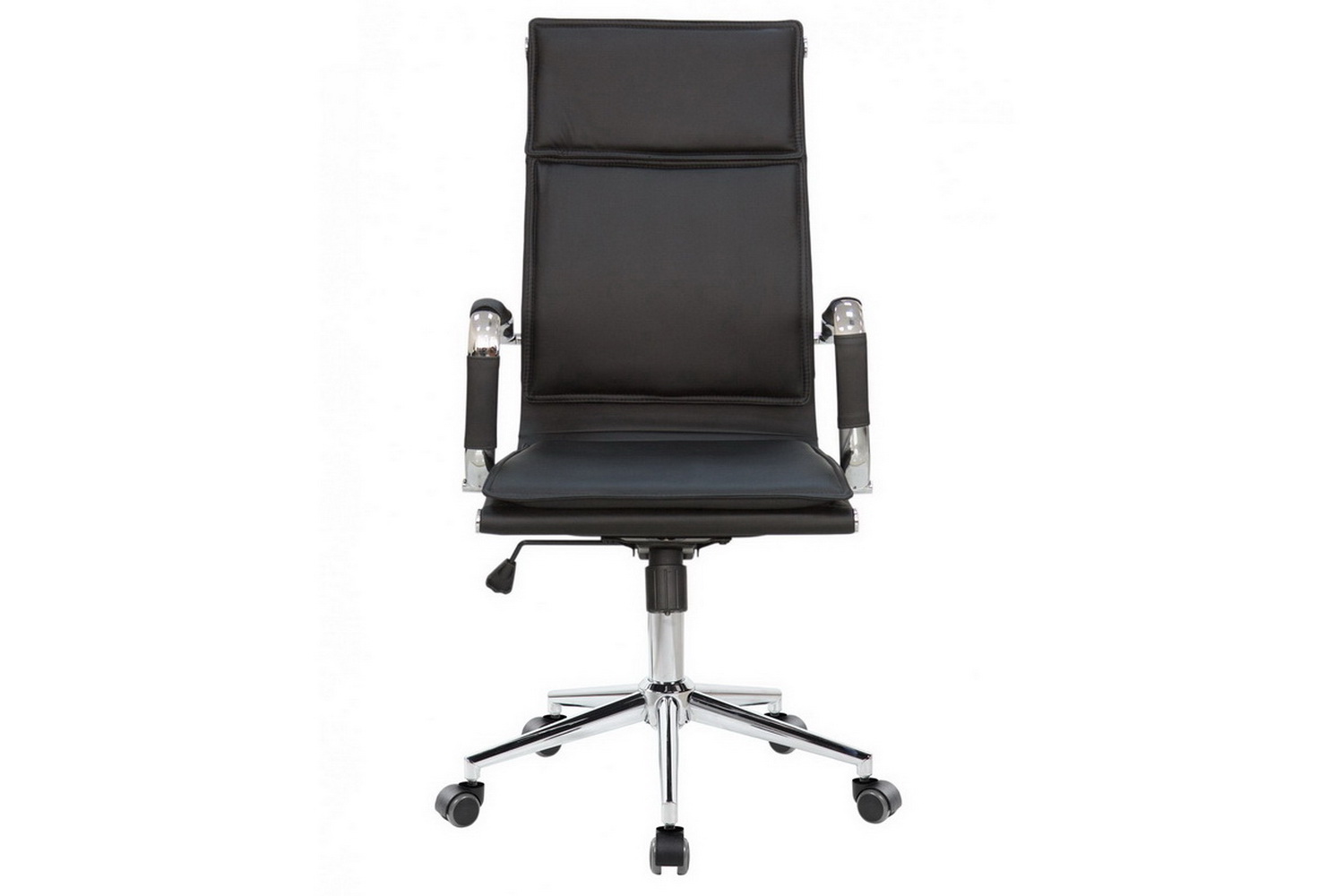 Кресло руководителя RV Chair HUGO 6003-1SE Чёрная экокожа  стоимость