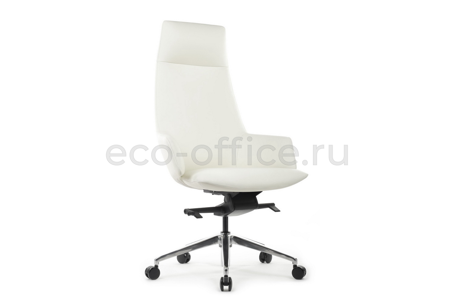 Кресло руководителя RV Design SPELL A1719 Белая кожа купить в Севастополе