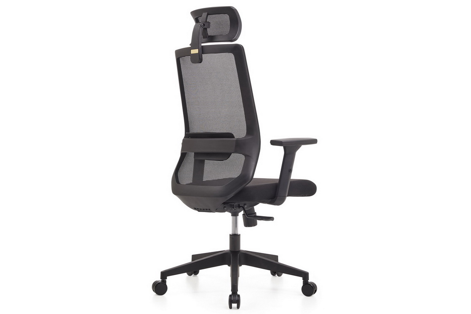 кресло rv chair lid 853a-dp3d чёрная сетка / чёрная ткань фото