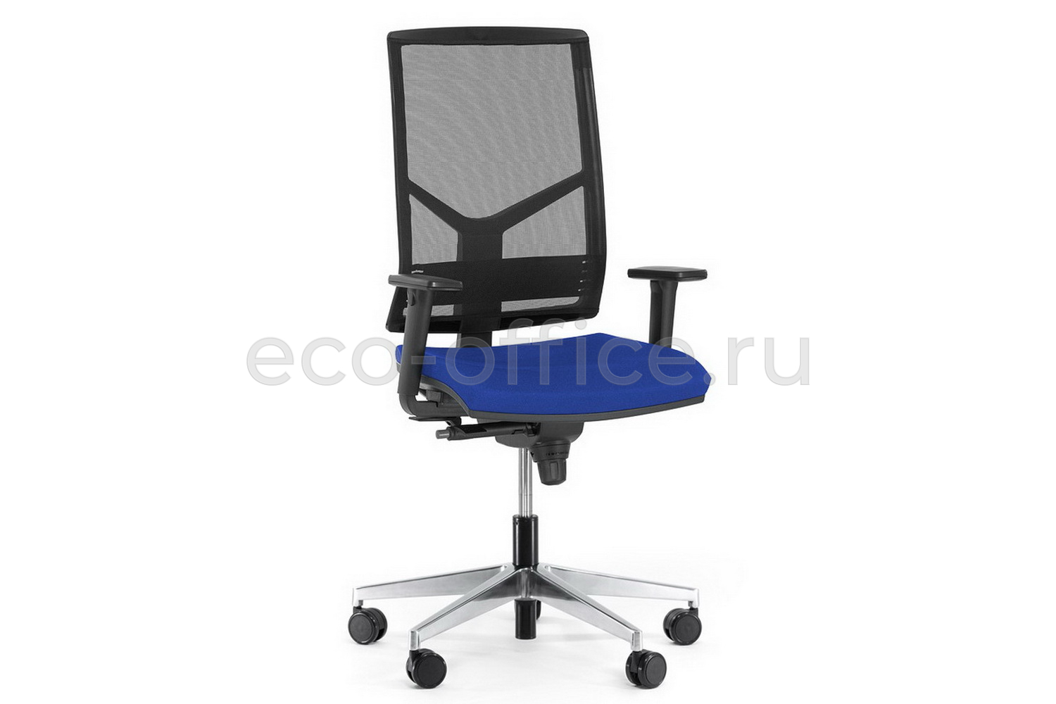 Кресло Profoffice PLAY 661 2D Alum MH YI386 Синяя ткань стоимость