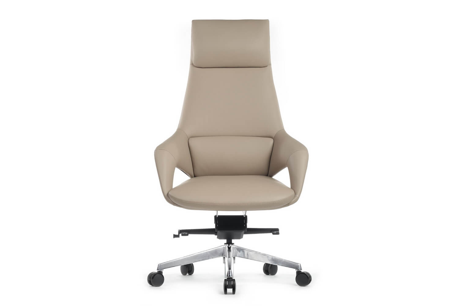 Кресло руководителя RV Design AURA FK005-A Светло-бежевая кожа  стоимость