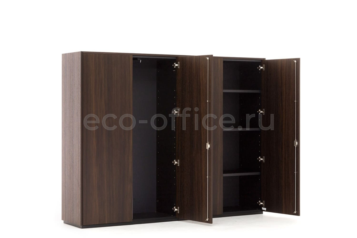 Шкаф для бумаг с гардеробом H.156 COTTO L.204 H.158 Жженый Дуб  купить в Севастополе