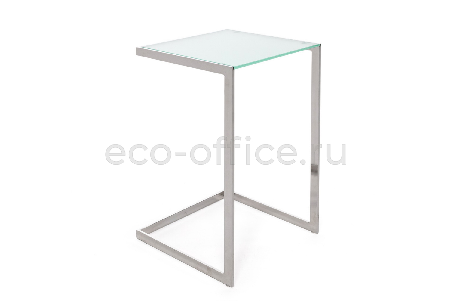 Стол кофейный TOWER polish base matt glass Матовое стекло купить в Севастополе