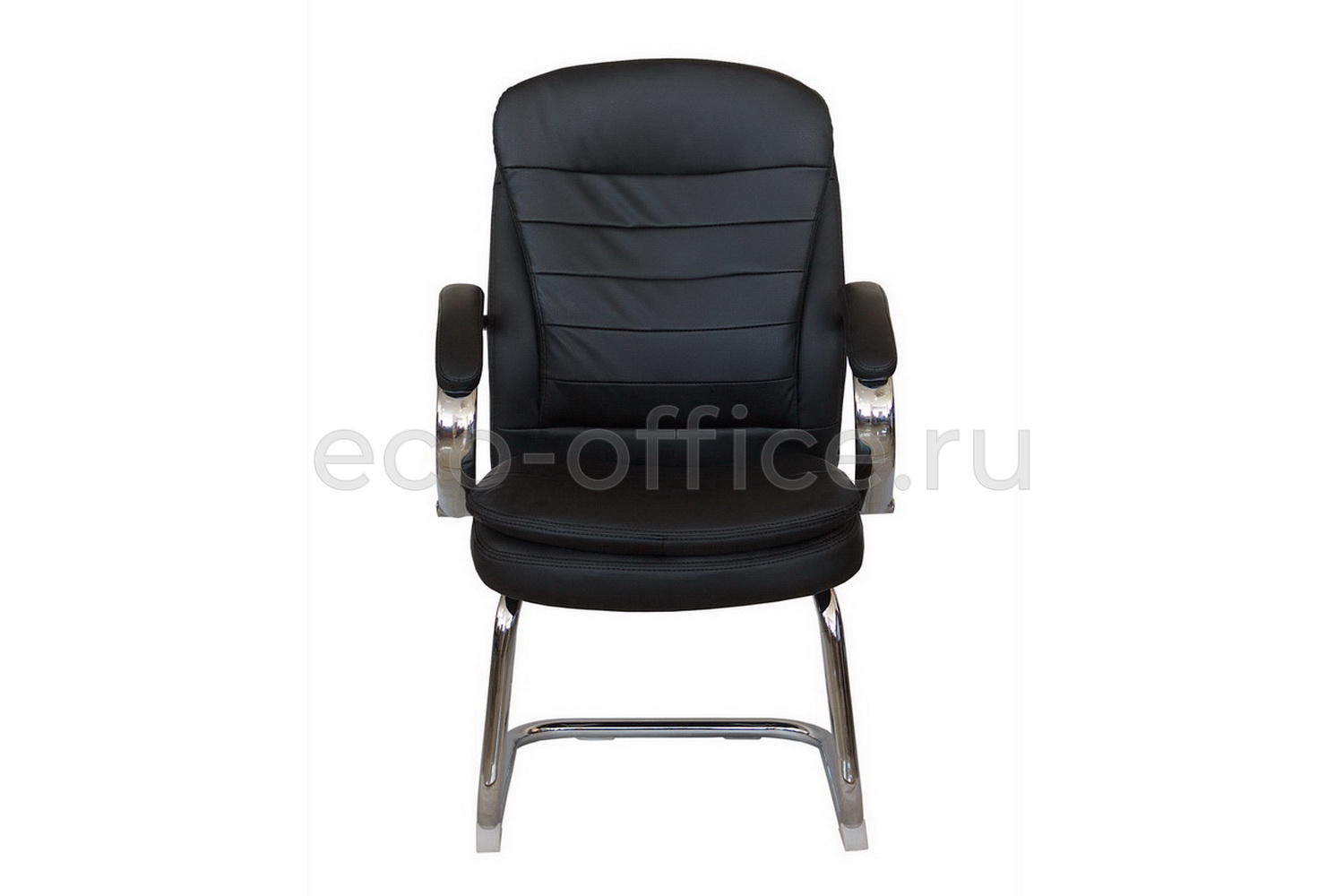 Конференц-кресло RV Chair FAIT 9024-4 Чёрная экокожа  стоимость