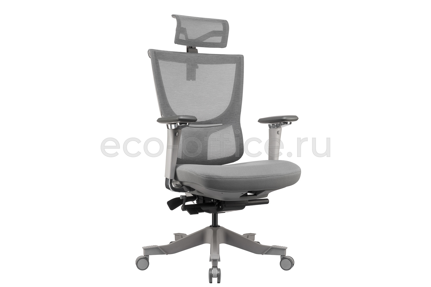 Кресло эргономичное ECO-CHAIR S8 Ergo Grey Серый купить в Севастополе
