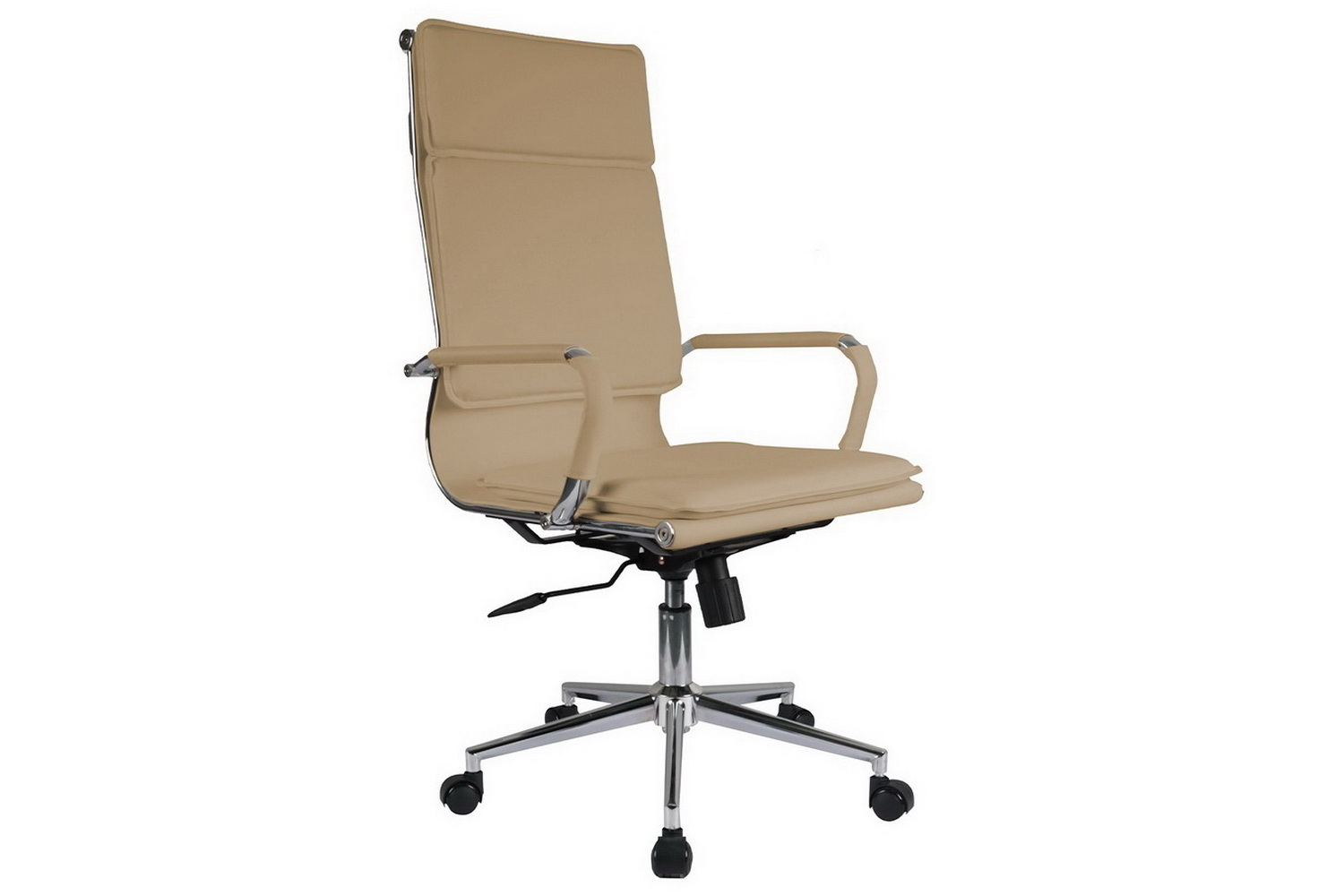 Кресло руководителя RV Chair HUGO 6003-1SEC Бежевая экокожа  стоимость