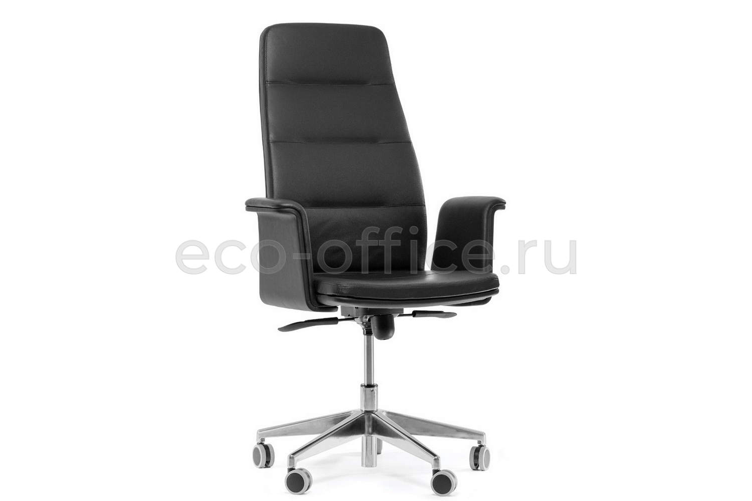 Кресло руководителя Profoffice KARL A Чёрная кожа купить в Севастополе