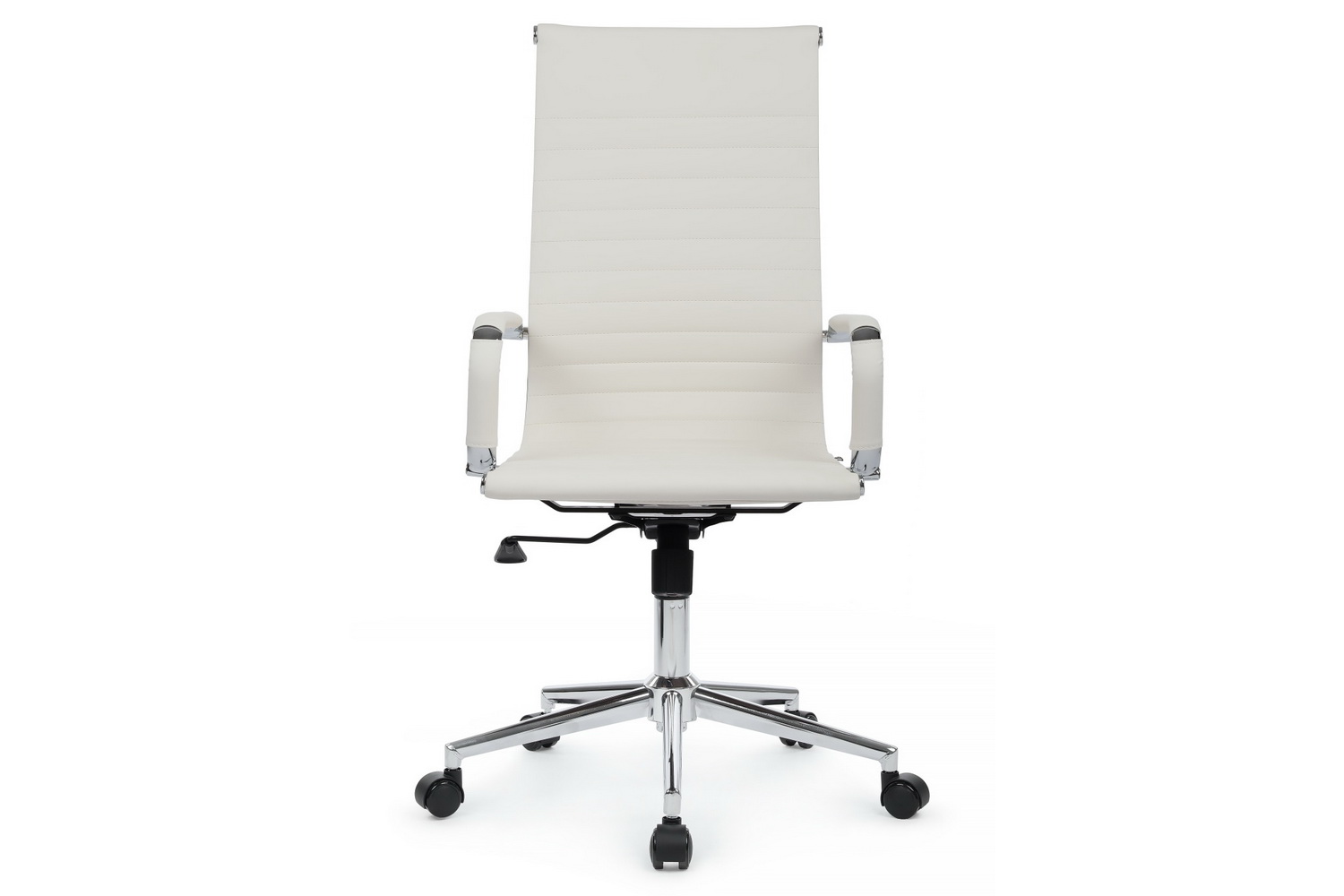 Кресло руководителя RV Chair HUGO 6002-1SE Белая экокожа  стоимость