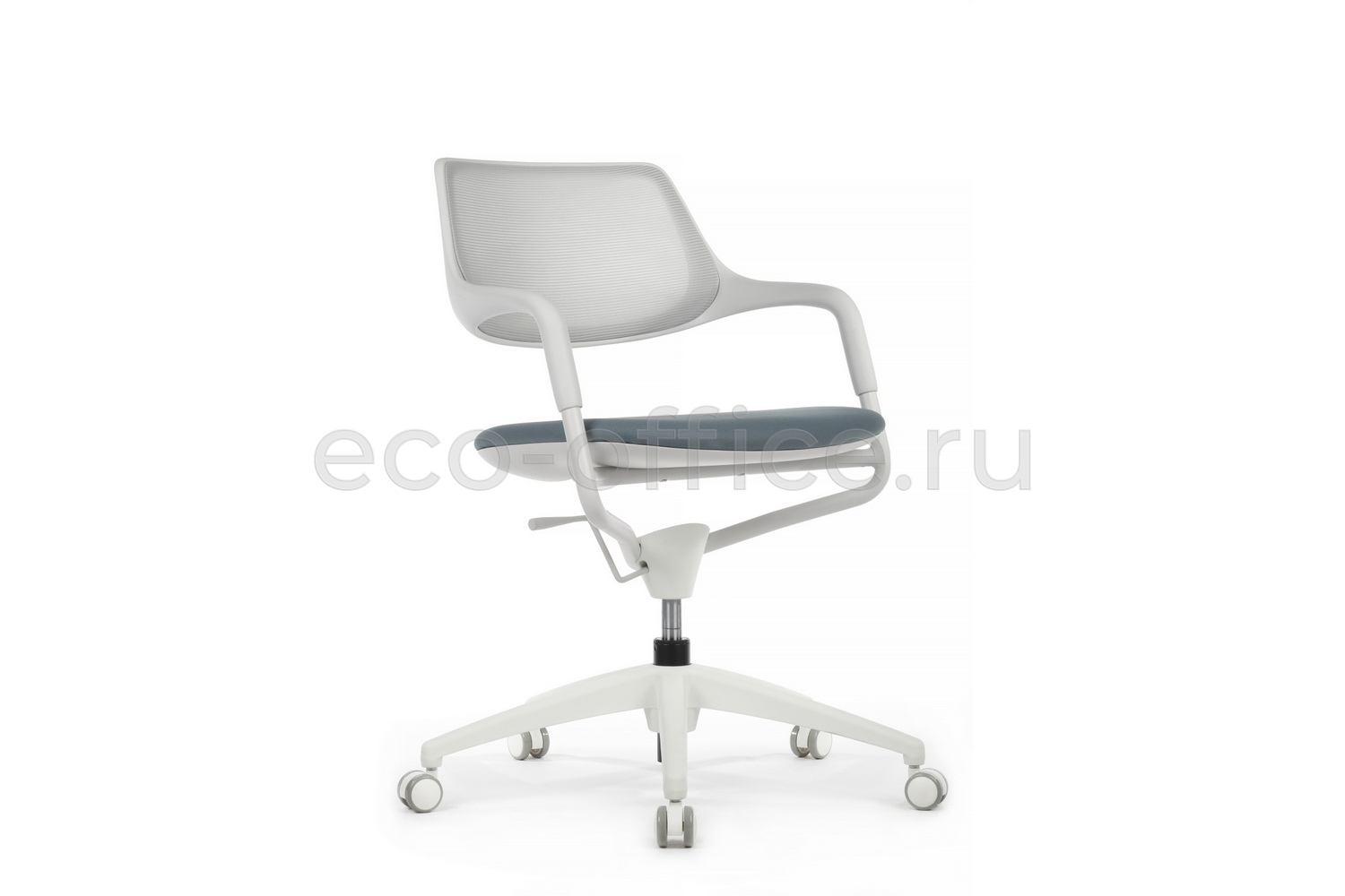 Кресло RV Design SCROLL HY-813D Серая сетка / Серая ткань купить в Севастополе