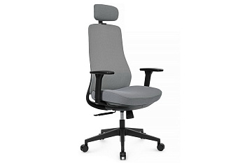 Кресло RV Design MIRO 6249A Чёрный пластик / Серая ткань купить в Севастополе