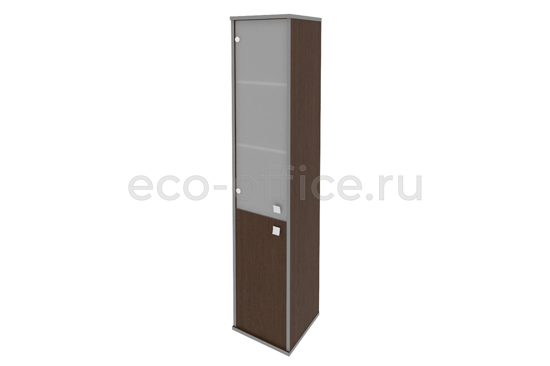 Шкаф высокий узкий левый STYLE Л.СУ-1.2 (L) Венге Цаво купить в Севастополе