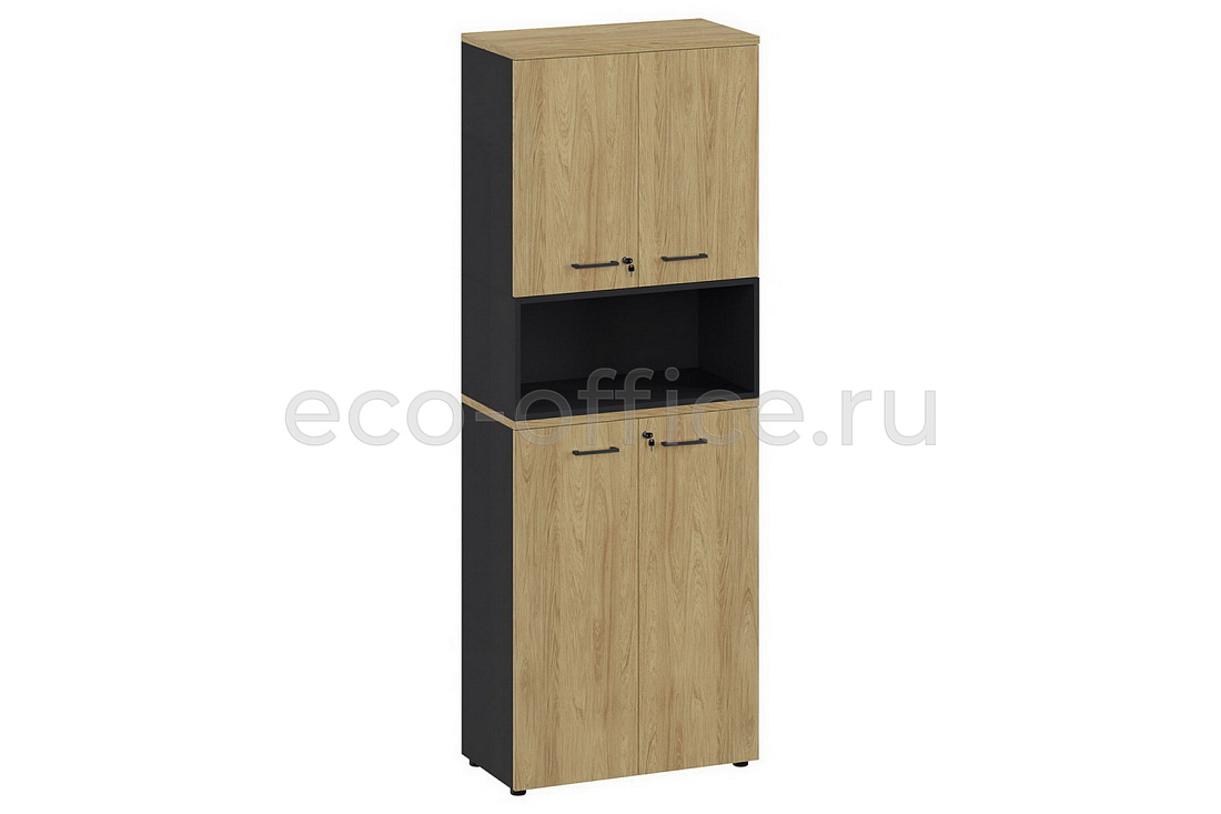 Шкаф высокий составной FLEX 221 hinged/open 156Z 15 156Z.34 Гикори купить в Севастополе
