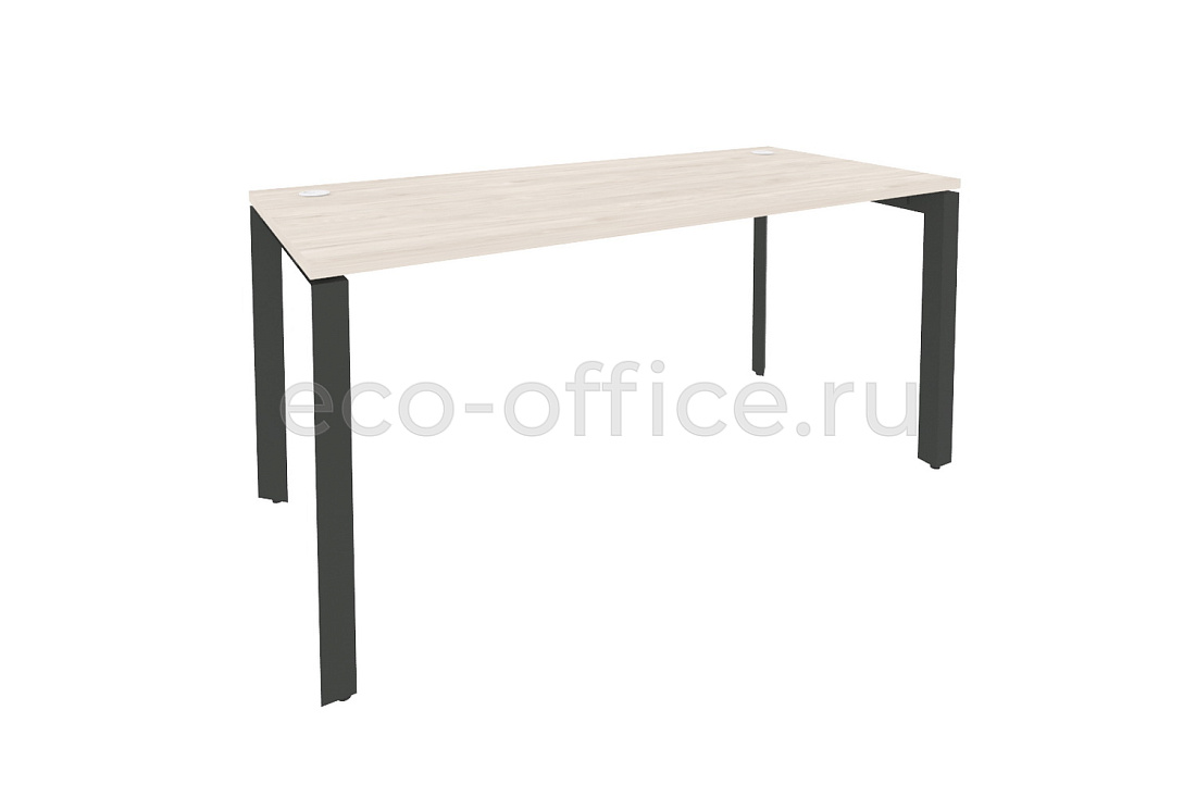 Стол рабочий на П-образном м/к ONIX O.MP-SP-4.7 Денвер Светлый / Антрацит металл купить в Севастополе