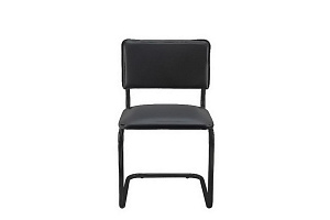 Стул RV Chair СИЛЬВИЯ 01S Чёрная экокожа фото
