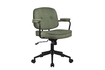 Кресло ECO-CHAIR CHESTER W-221T Зелёный велюр купить в Севастополе