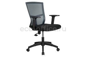 Кресло офисное RV Chair PLAST 923 Серая сетка / Чёрная ткань фото