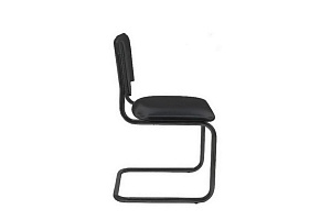 Стул RV Chair СИЛЬВИЯ 01S Чёрная экокожа фото