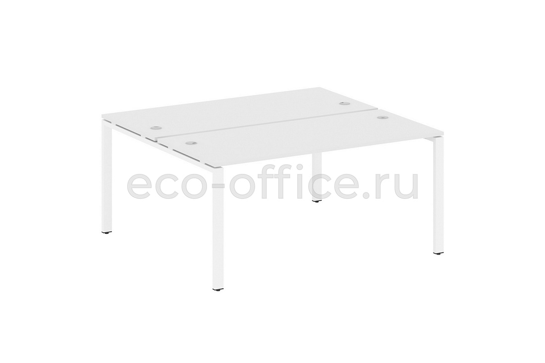 Рабочая станция METAL SYSTEM STYLE БП.РАС-СП-2.4 Белый / Белый металл  стоимость