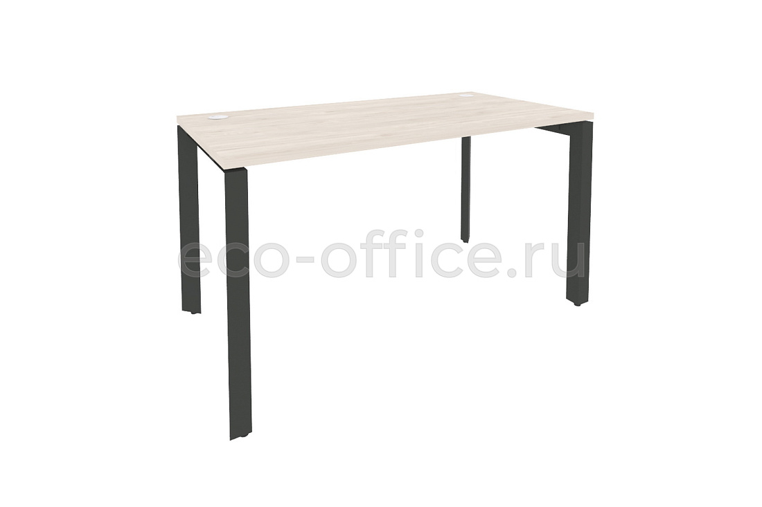 Стол рабочий на П-образном м/к ONIX O.MP-SP-3.7 Денвер Светлый / Антрацит металл купить в Севастополе