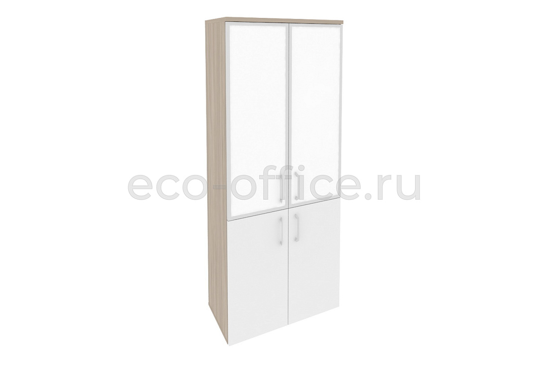 Шкаф высокий широкий ONIX O.ST-1.2 R white Дуб Аттик / Белый Бриллиант купить в Севастополе