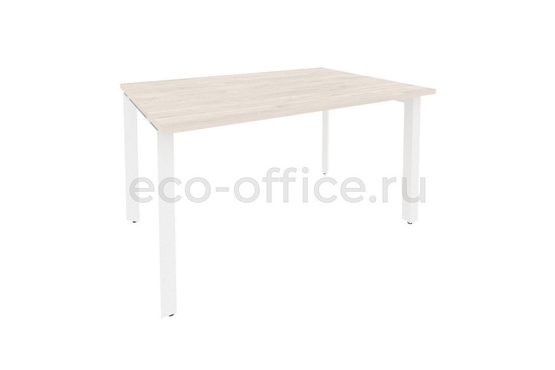 Стол переговорный (1 столешница) ONIX O.MP-PRG-1.3 Денвер Светлый / Белый металл  купить в Севастополе