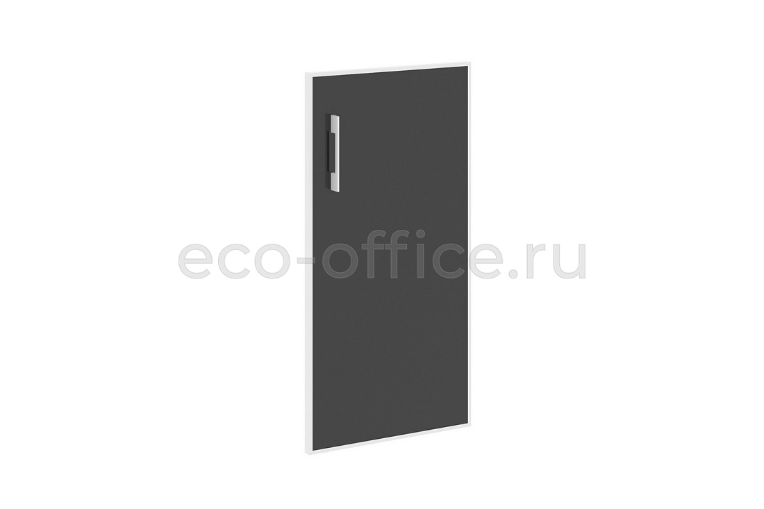 Дверь низкая стеклянная правая YALTA LT.S-3 R (R) black Чёрное стекло купить в Севастополе