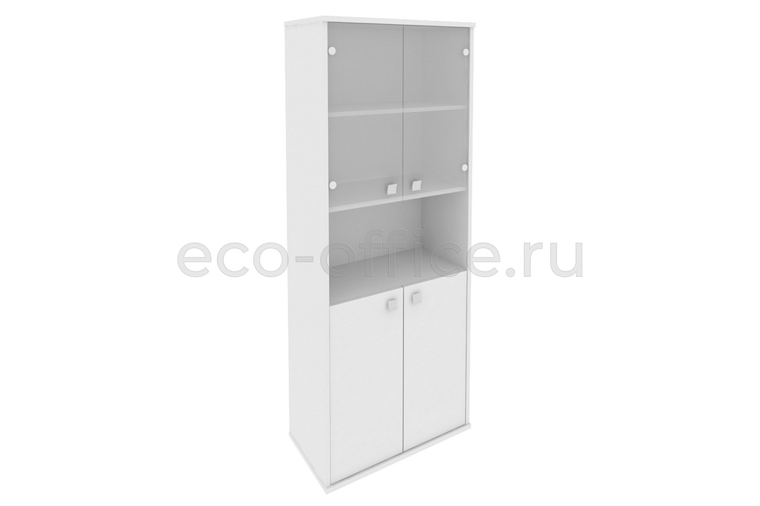 Шкаф высокий широкий STYLE Л.СТ-1.4 Белый купить в Севастополе