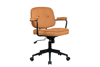 Кресло ECO-CHAIR CHESTER W-221T Горчичный велюр купить в Севастополе