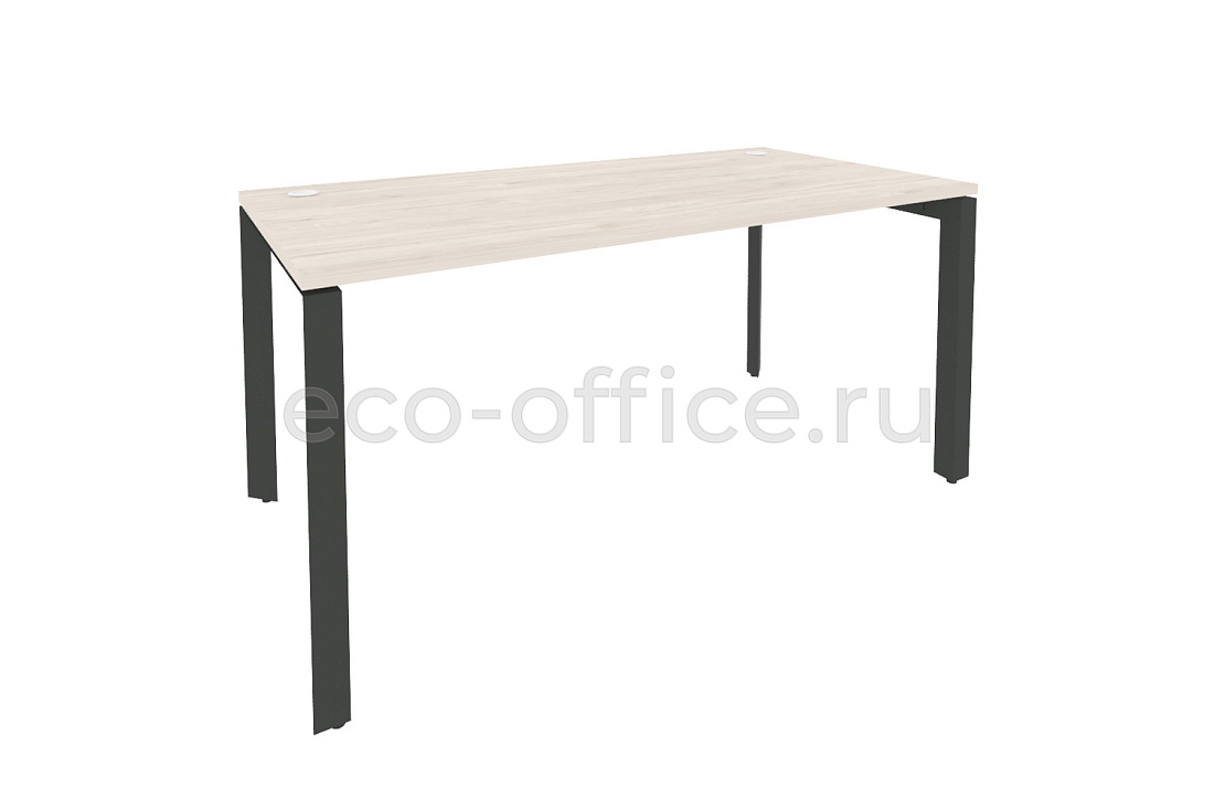 Стол рабочий на П-образном м/к ONIX O.MP-SP-4.8 Денвер Светлый / Антрацит металл купить в Севастополе