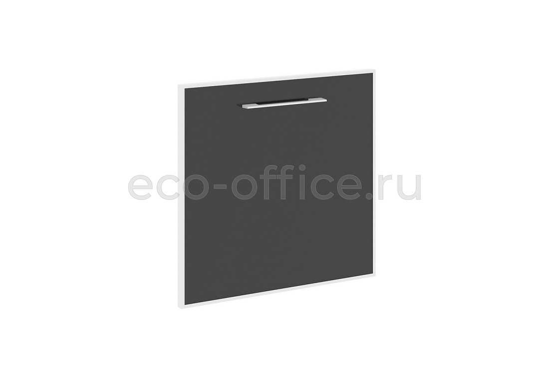 Дверь стеклянная правая YALTA LT.S-4 R (R) black Чёрное стекло купить в Севастополе