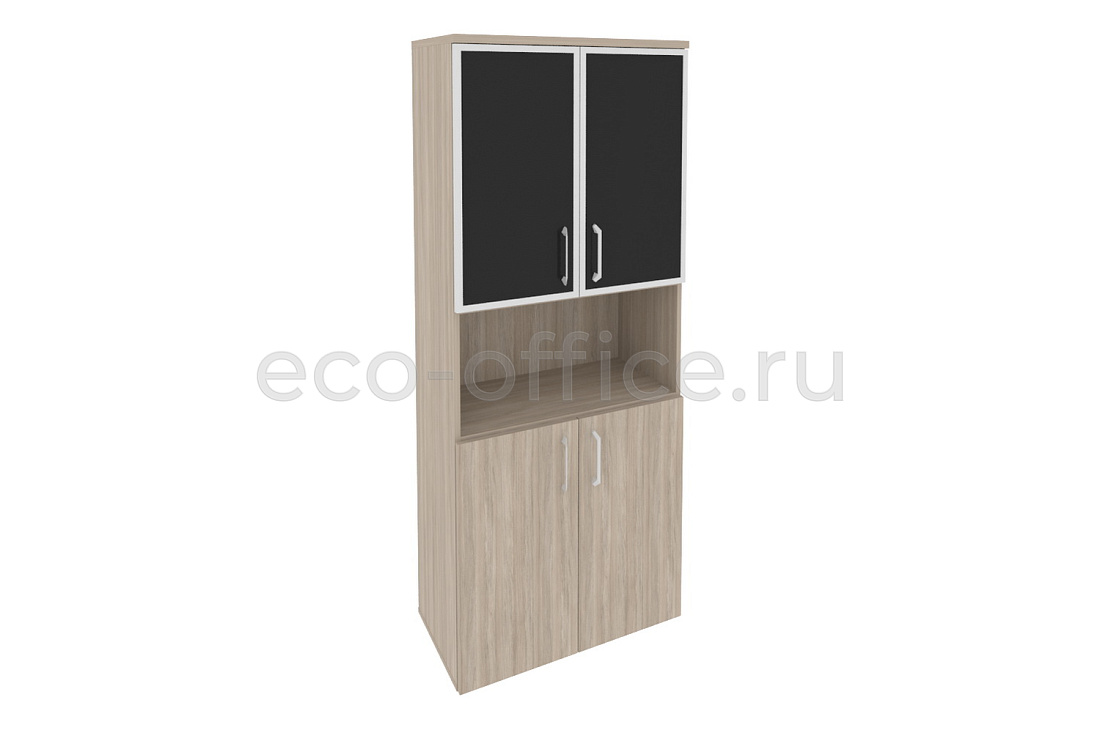 Шкаф высокий широкий ONIX O.ST-1.4 R black Дуб Аттик купить в Севастополе