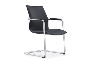 Конференц-кресло RV Design BALANCE C2413 Чёрная экокожа фото